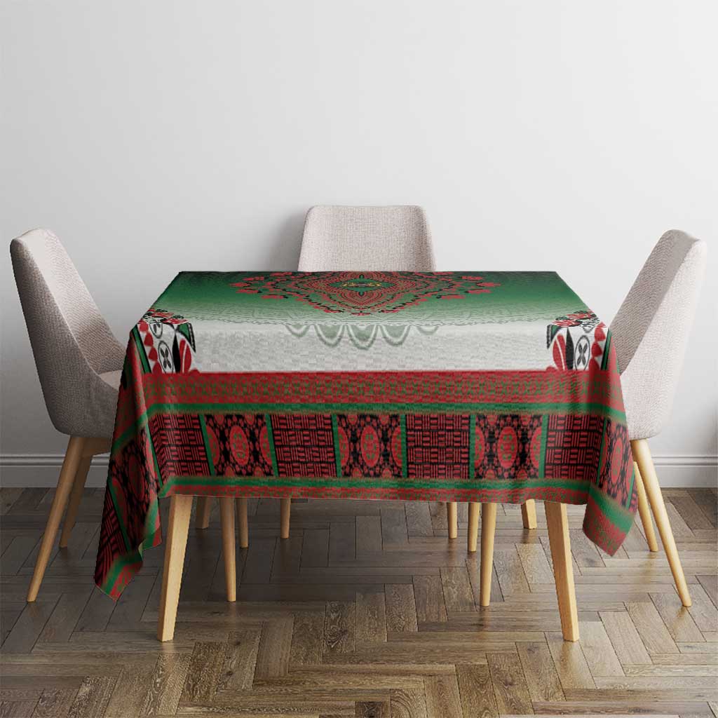 Kenya African Dashiki Tablecloth - Wonder Print Shop