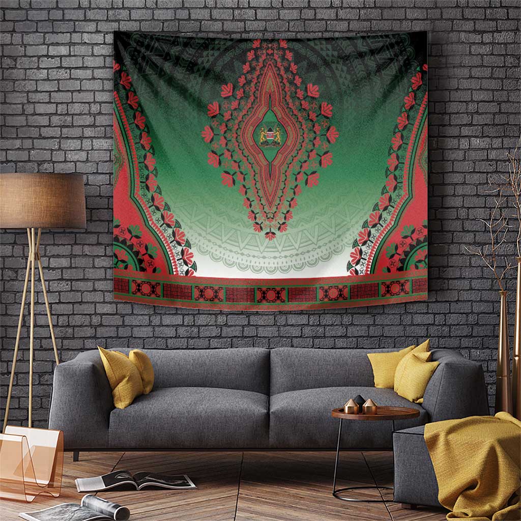 Kenya African Dashiki Tapestry - Wonder Print Shop