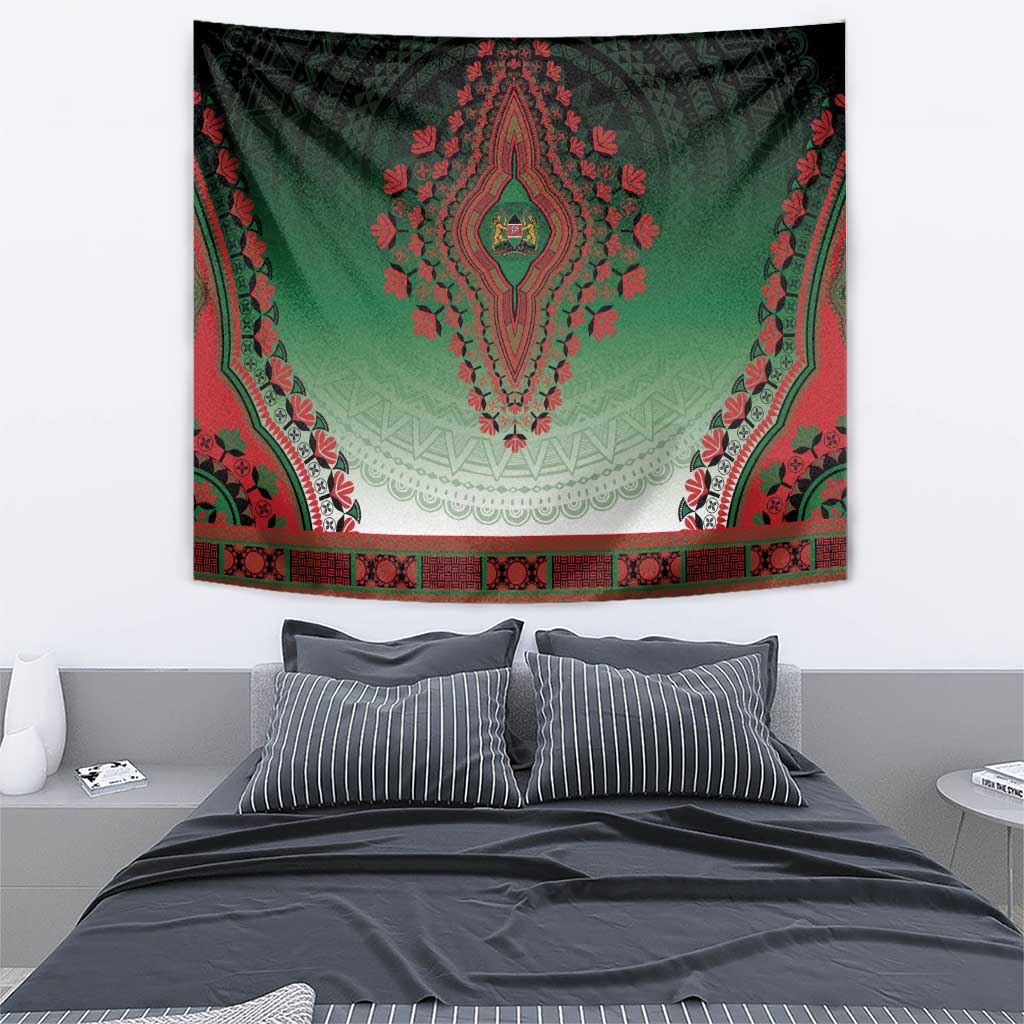 Kenya African Dashiki Tapestry - Wonder Print Shop