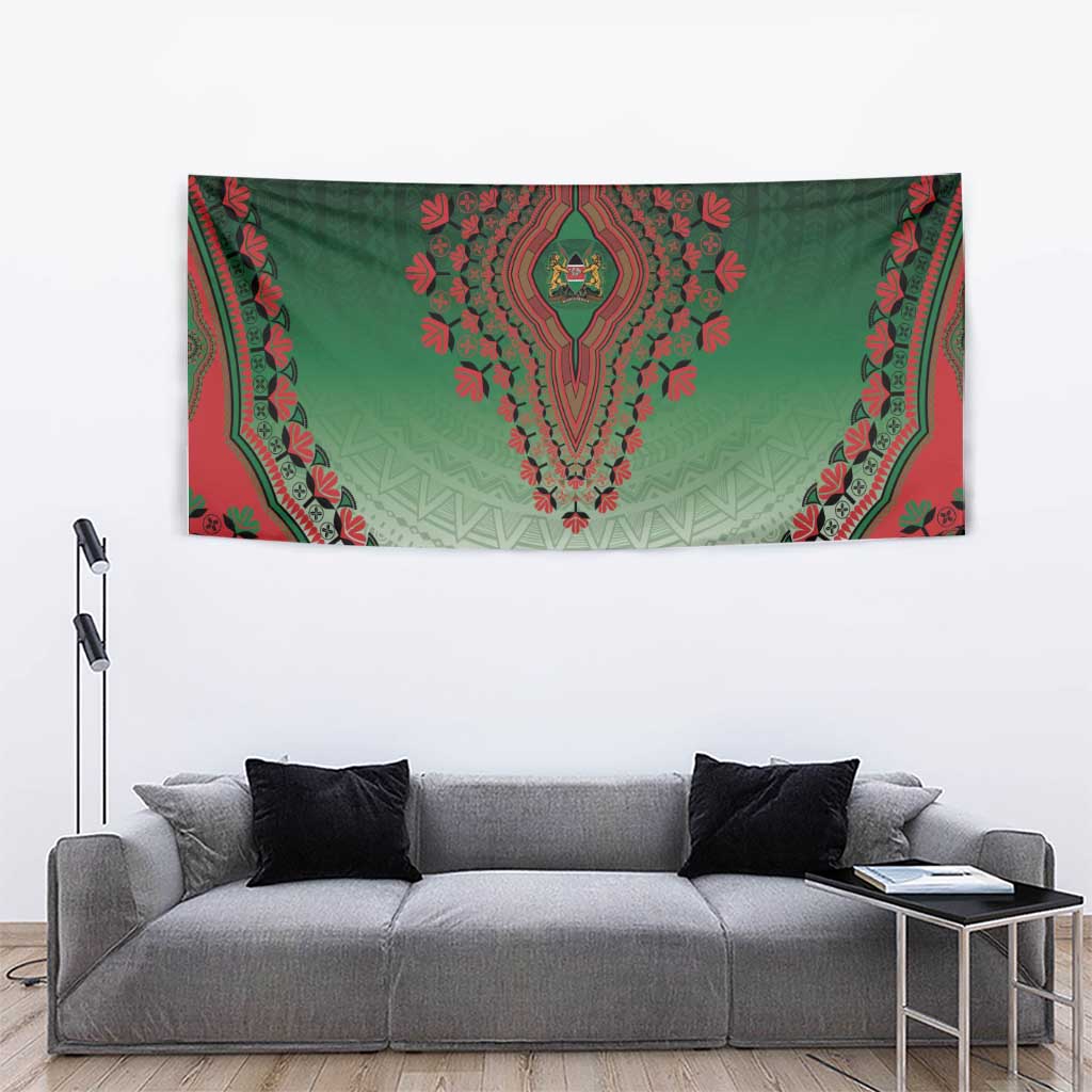 Kenya African Dashiki Tapestry - Wonder Print Shop