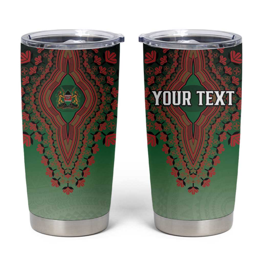Personalized Kenya African Dashiki Tumbler Cup - Wonder Print Shop