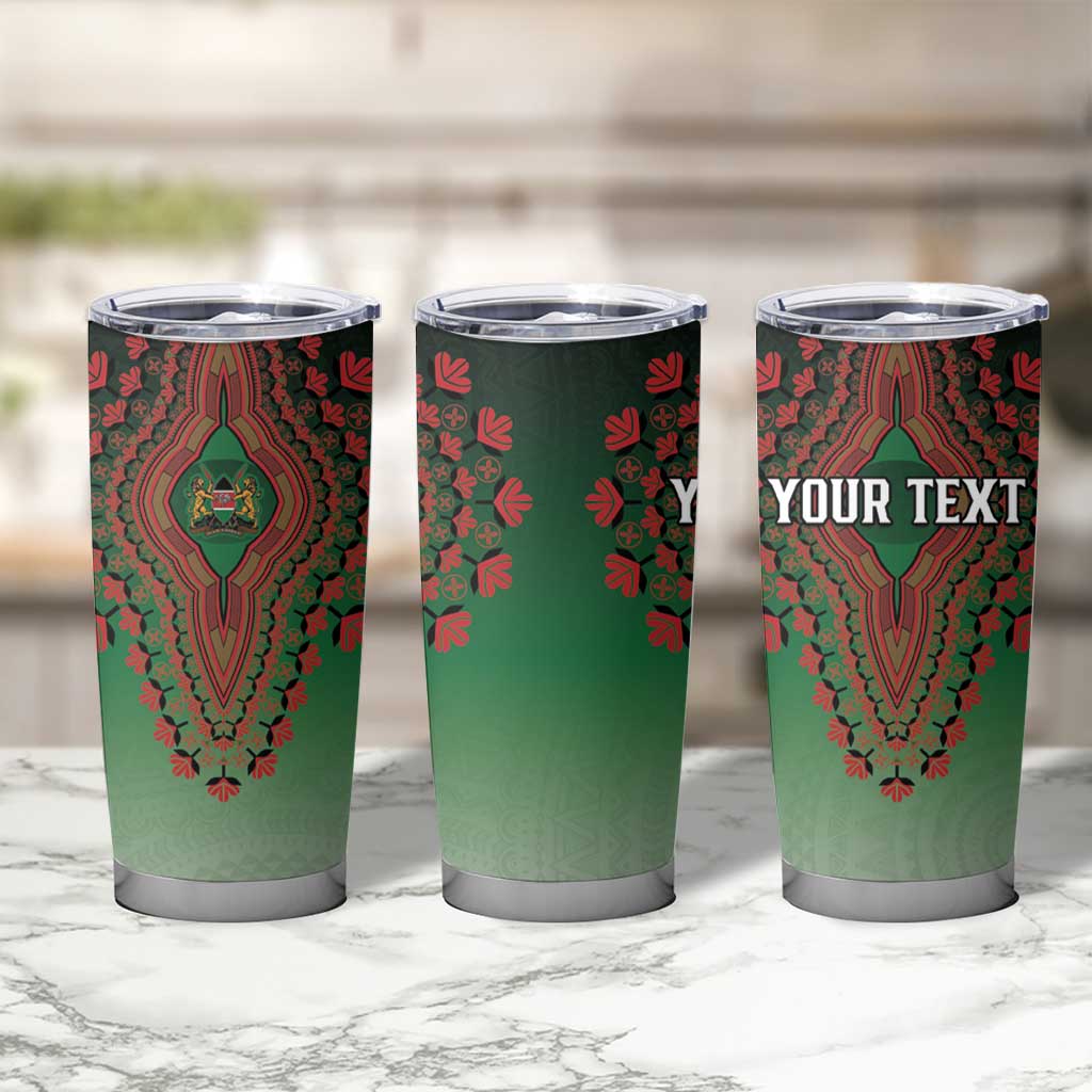Personalized Kenya African Dashiki Tumbler Cup - Wonder Print Shop