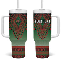 Personalized Kenya African Dashiki Tumbler With Handle - Wonder Print Shop
