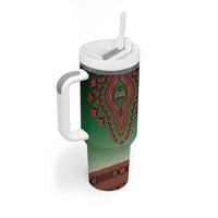 Personalized Kenya African Dashiki Tumbler With Handle - Wonder Print Shop