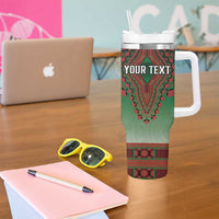 Personalized Kenya African Dashiki Tumbler With Handle - Wonder Print Shop