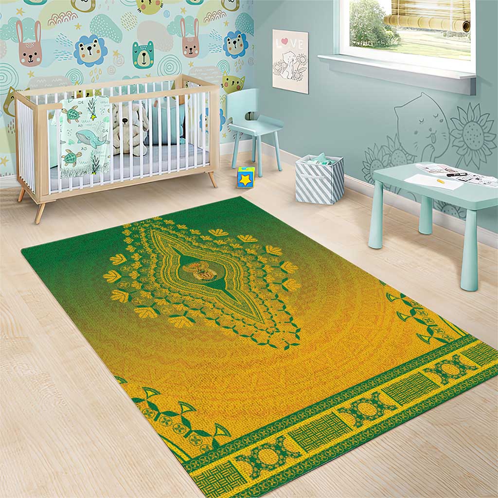 South Africa African Dashiki Area Rug - Wonder Print Shop