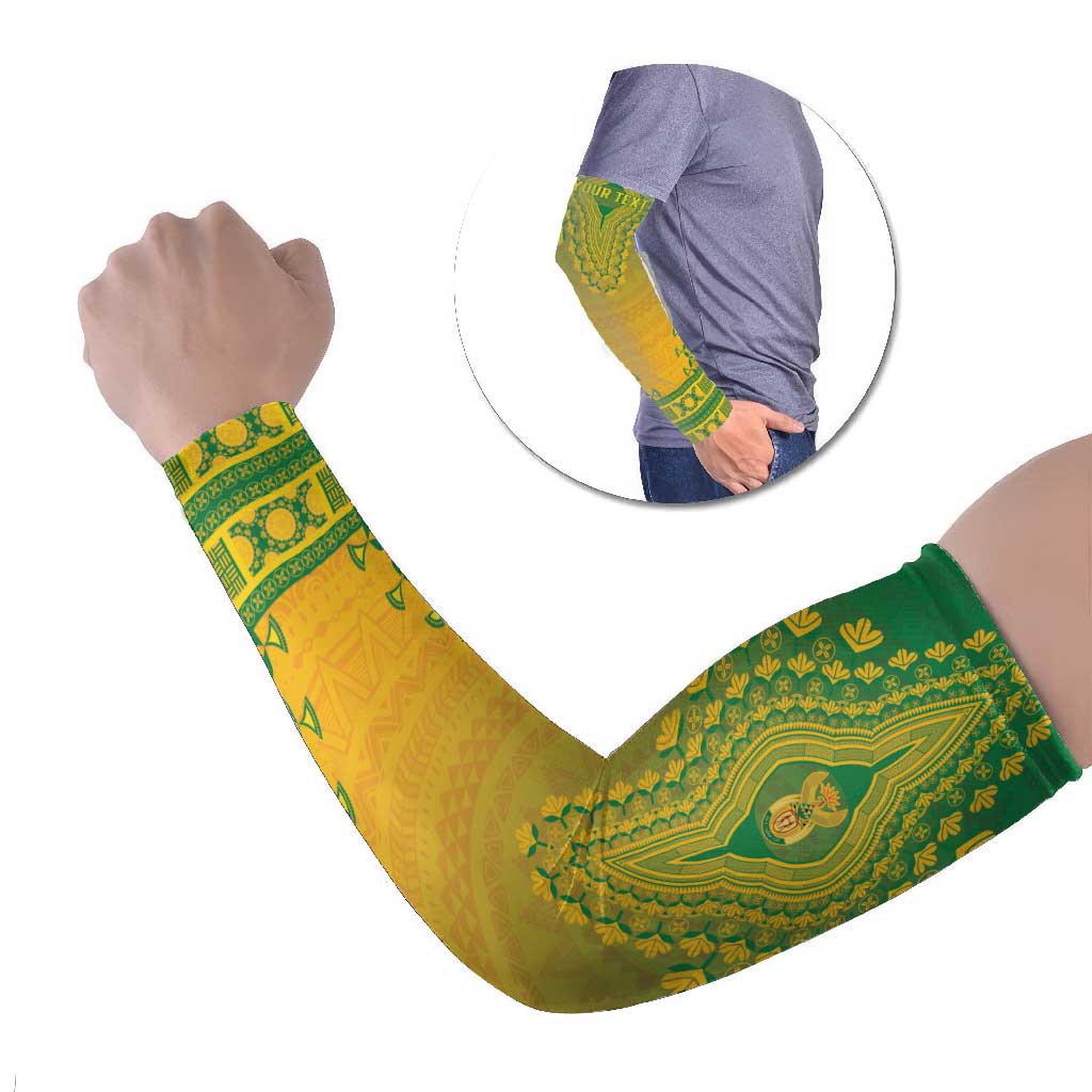 Personalized South Africa African Dashiki Arm Sleeves - Wonder Print Shop