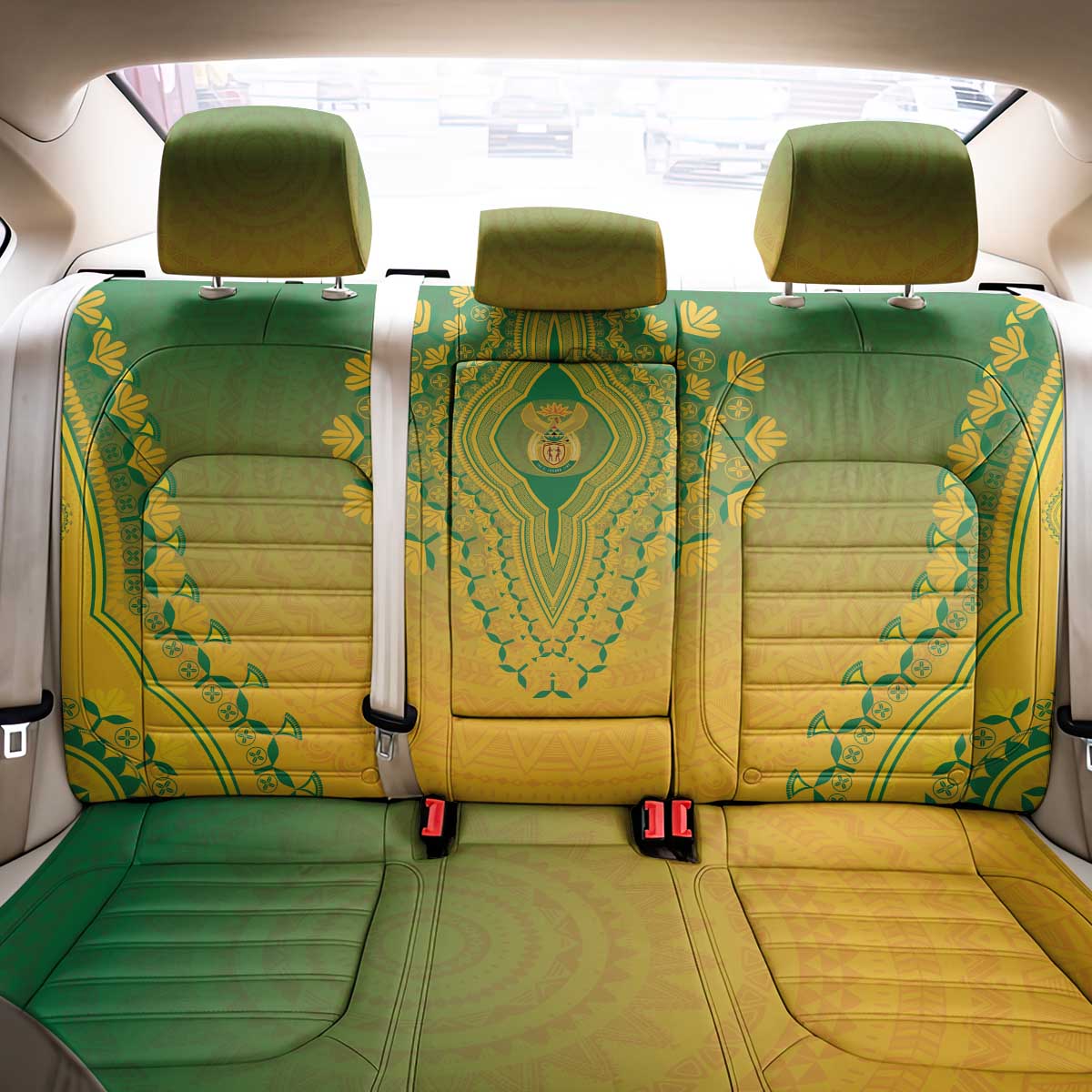 South Africa African Dashiki Back Car Seat Cover - Wonder Print Shop