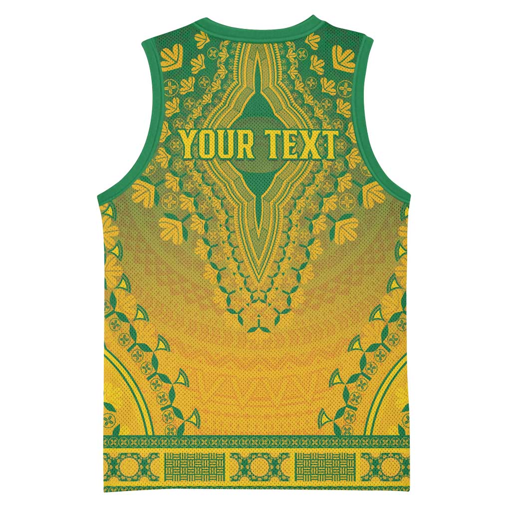 Personalized South Africa African Dashiki Basketball Jersey - Wonder Print Shop