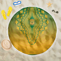 South Africa African Dashiki Beach Blanket - Wonder Print Shop