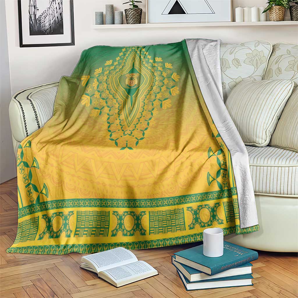 South Africa African Dashiki Blanket - Wonder Print Shop