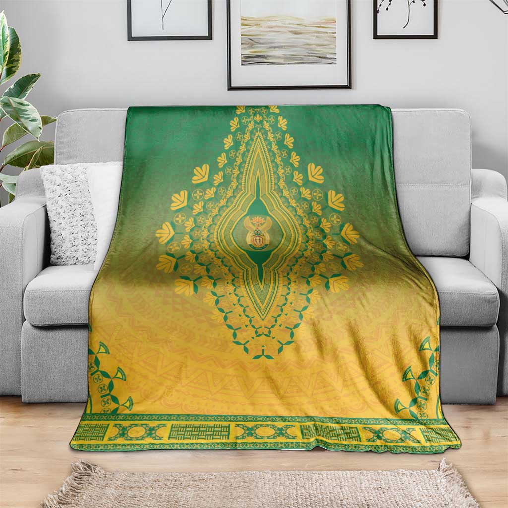 South Africa African Dashiki Blanket - Wonder Print Shop