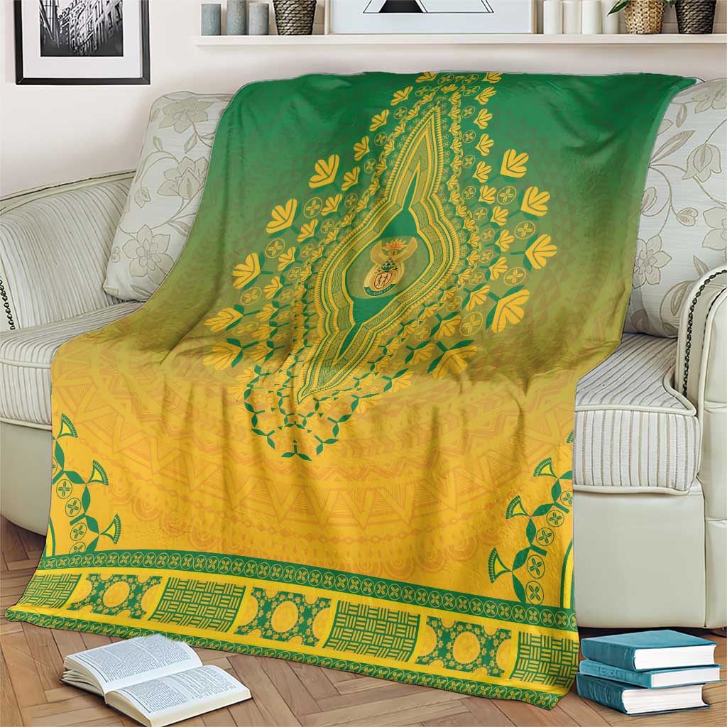 South Africa African Dashiki Blanket - Wonder Print Shop