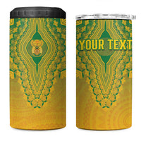 Personalized South Africa African Dashiki 4 in 1 Can Cooler Tumbler - Wonder Print Shop