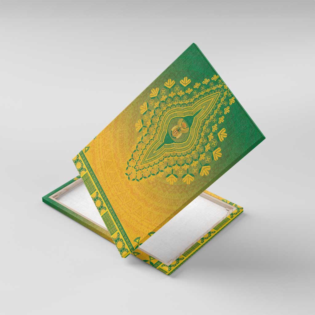 South Africa African Dashiki Canvas Wall Art - Wonder Print Shop