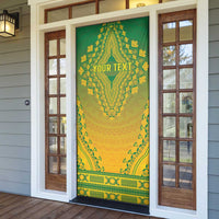 Personalized South Africa African Dashiki Door Cover - Wonder Print Shop