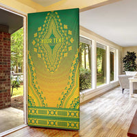 Personalized South Africa African Dashiki Door Cover - Wonder Print Shop