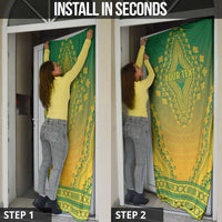Personalized South Africa African Dashiki Door Cover - Wonder Print Shop