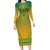 Personalized South Africa African Dashiki Family Matching Long Sleeve Bodycon Dress and Hawaiian Shirt - Wonder Print Shop