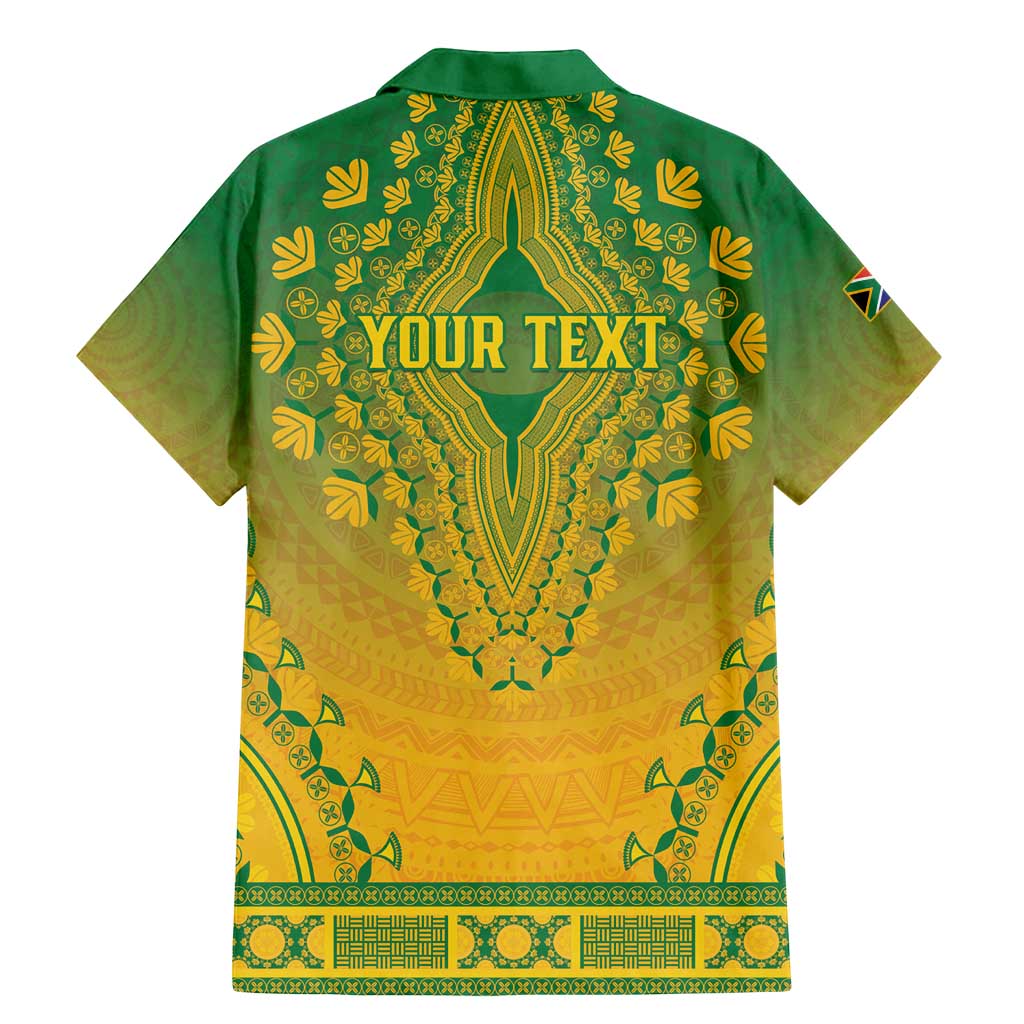 Personalized South Africa African Dashiki Family Matching Mermaid Dress and Hawaiian Shirt - Wonder Print Shop