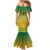 Personalized South Africa African Dashiki Family Matching Mermaid Dress and Hawaiian Shirt - Wonder Print Shop