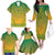 Personalized South Africa African Dashiki Family Matching Off The Shoulder Long Sleeve Dress and Hawaiian Shirt - Wonder Print Shop