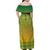 Personalized South Africa African Dashiki Family Matching Off Shoulder Maxi Dress and Hawaiian Shirt - Wonder Print Shop