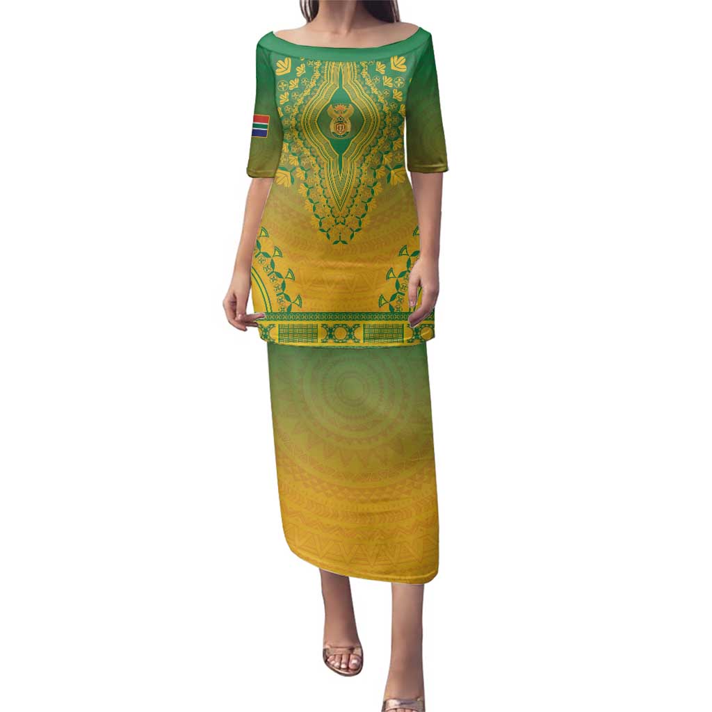 Personalized South Africa African Dashiki Family Matching Puletasi and Hawaiian Shirt - Wonder Print Shop