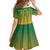 Personalized South Africa African Dashiki Family Matching Short Sleeve Bodycon Dress and Hawaiian Shirt - Wonder Print Shop