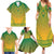 Personalized South Africa African Dashiki Family Matching Summer Maxi Dress and Hawaiian Shirt - Wonder Print Shop