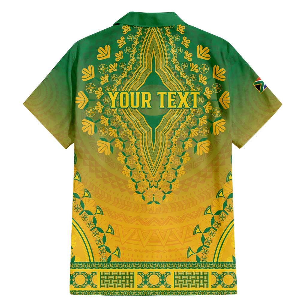 Personalized South Africa African Dashiki Family Matching Summer Maxi Dress and Hawaiian Shirt - Wonder Print Shop