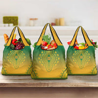 South Africa African Dashiki Grocery Bag - Wonder Print Shop