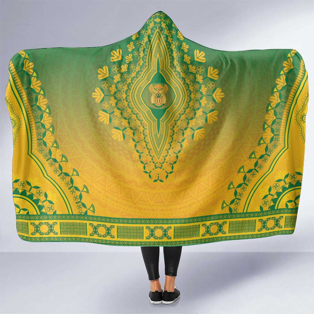 South Africa African Dashiki Hooded Blanket - Wonder Print Shop
