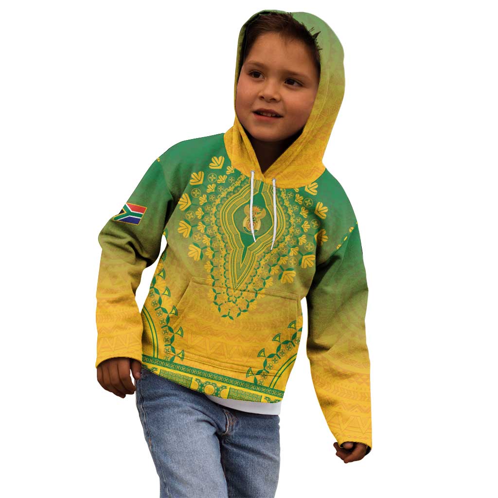 Personalized South Africa African Dashiki Kid Hoodie - Wonder Print Shop