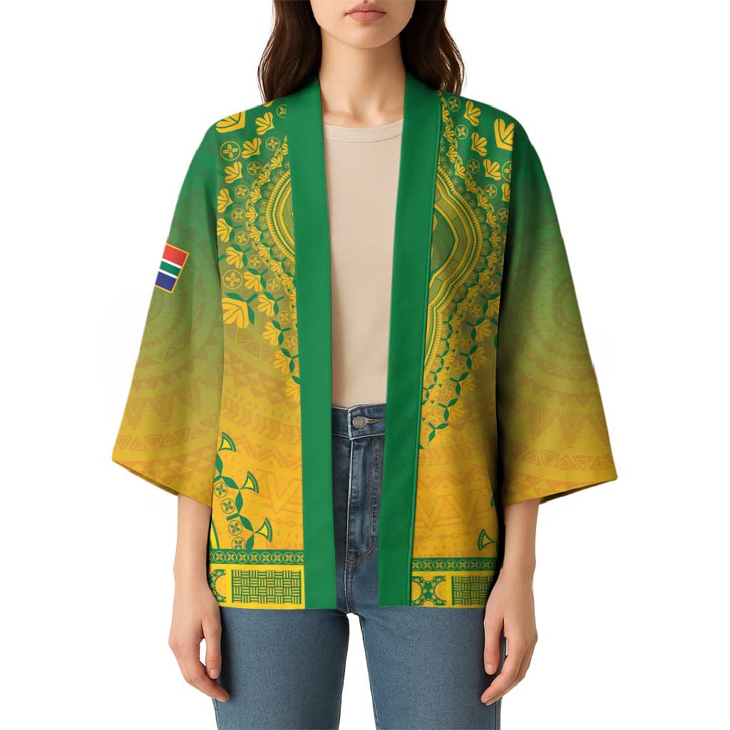Personalized South Africa African Dashiki Kimono - Wonder Print Shop