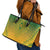South Africa African Dashiki Leather Tote Bag - Wonder Print Shop