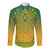 Personalized South Africa African Dashiki Long Sleeve Button Shirt - Wonder Print Shop