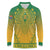 Personalized South Africa African Dashiki Long Sleeve Polo Shirt - Wonder Print Shop