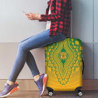 South Africa African Dashiki Luggage Cover - Wonder Print Shop