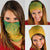 South Africa African Dashiki Neck Gaiter - Wonder Print Shop