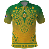 Personalized South Africa African Dashiki Polo Shirt - Wonder Print Shop