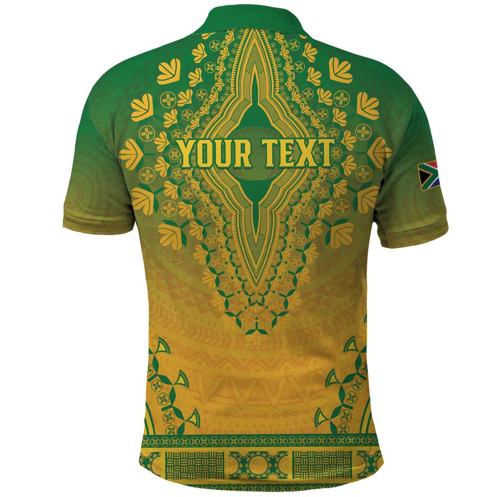 Personalized South Africa African Dashiki Polo Shirt - Wonder Print Shop