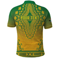 Personalized South Africa African Dashiki Polo Shirt - Wonder Print Shop