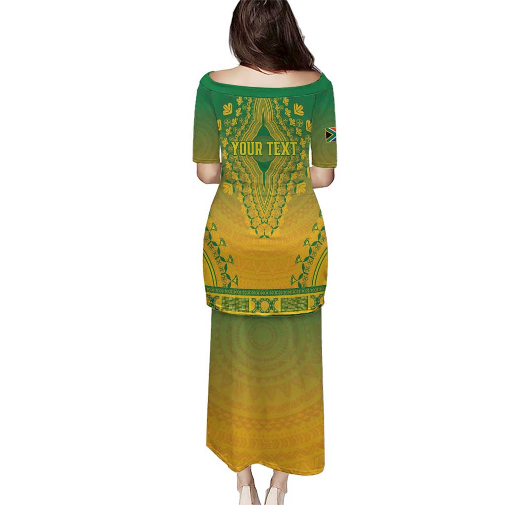 Personalized South Africa African Dashiki Puletasi - Wonder Print Shop