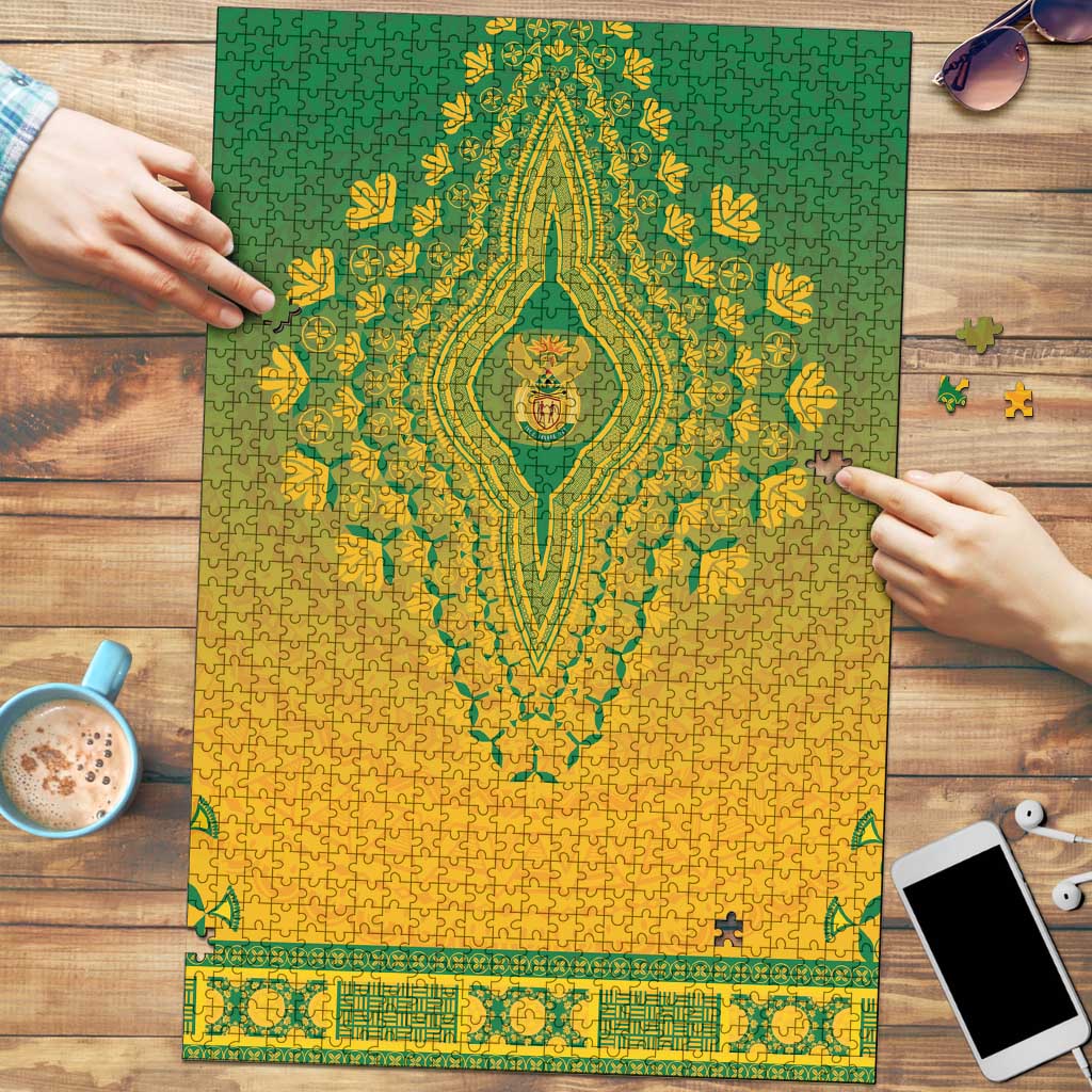 South Africa African Dashiki Puzzle - Wonder Print Shop