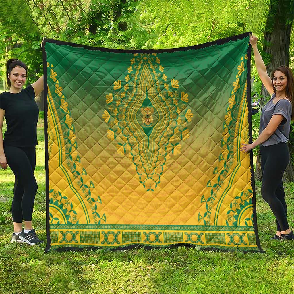 South Africa African Dashiki Quilt - Wonder Print Shop