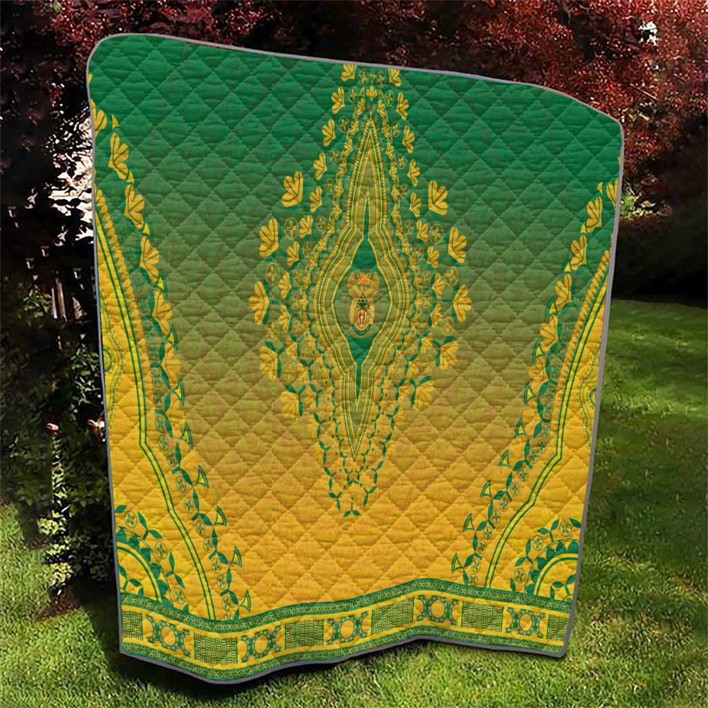 South Africa African Dashiki Quilt - Wonder Print Shop