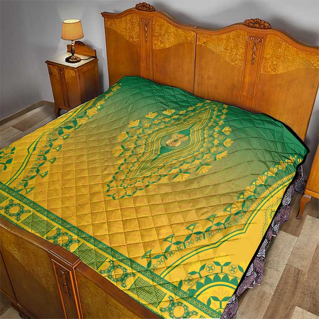 South Africa African Dashiki Quilt - Wonder Print Shop