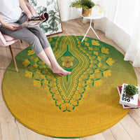 South Africa African Dashiki Round Carpet - Wonder Print Shop
