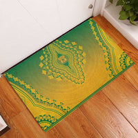 South Africa African Dashiki Rubber Doormat - Wonder Print Shop